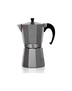 Cafetera italiana orbegozo aluminio 6 tazas apta para todo tipo de cocinas