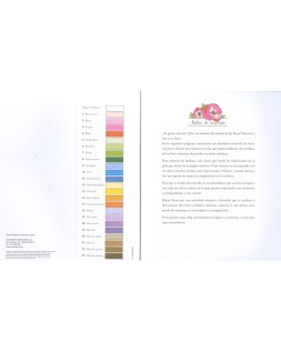 Cuaderno de colorear susaeta flores colorear por numeros 64 paginas 21,5x25 cm