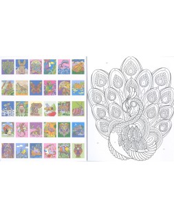 Cuaderno de colorear susaeta animales colorear por numeros 64 paginas 21,5x25 cm
