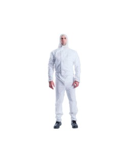 Buzo de trabajo safetop skingard weld categoria 3 color blanco talla xl
