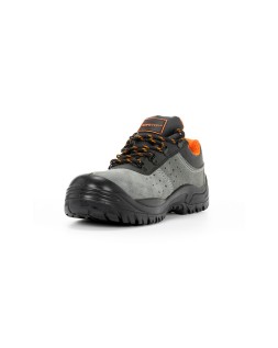 Zapatos de seguridad safetop tormio serraje cuero transpirable suela pu bidensidad s1 p sr talla 38