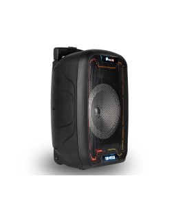 Altavoz ngs bluetooth wild samba portatil 30w con microfono con cable bateria y luces led micro usb usb aux