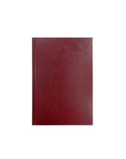 Agenda oficina liderpapel 2027 encuadernada corfu dia pagina a5 bilingue 60g papel fsc red