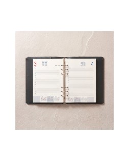 Agenda encuadernada liderpapel 2027 tarento 15x21 cm dia pagina bilingue design 1 papel 70 g fsc