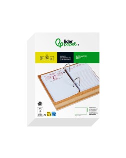 Bloc bufete liderpapel 2027 80x110 mm papel 80 g fsc