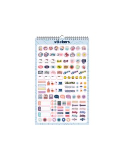 Calendario espiral pared liderpapel imagenes gatos 2027 para escribir 250x400 mm papel 157 g