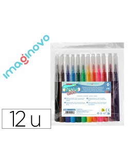 Rotulador para aerografo infantil imaginovo bolsa de 12 unidades colores surtidos