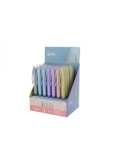 Portaminas liderpapel coleccion 1 con clip y goma 0.5 mm 5 colores surtidos