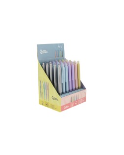 Portaminas liderpapel coleccion 1 con clip y goma 0.5 mm 5 colores surtidos