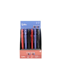 Portaminas liderpapel tech con clip y sacapuntas 2 mm 3 colores surtidos