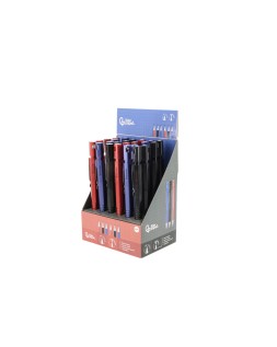 Portaminas liderpapel tech con clip y sacapuntas 2 mm 3 colores surtidos