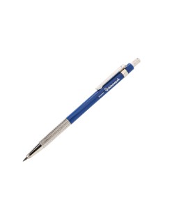Portaminas liderpapel coleccion 4 con clip y sacapuntas 2 mm azul