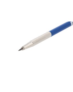 Portaminas liderpapel coleccion 4 con clip y sacapuntas 2 mm azul