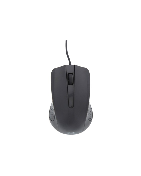 Raton tnb shark optico 1000 dpi mac/pc/linux con cable usb-a color negro