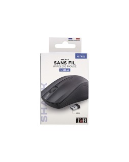 Raton tnb shark inalambrico optico 1000 dpi cuatro botones mac/pc/linux color negro