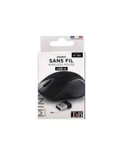 Raton tnb miny inalambrico optico 1600 dpi dos botones color negro