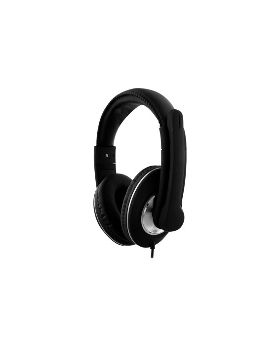 Auriculares tnb hs-500 multimedia con microfono usb color negro