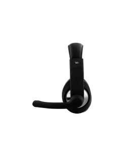 Auriculares tnb hs-500 multimedia con microfono usb color negro