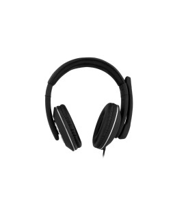 Auriculares tnb hs-500 multimedia con microfono usb color negro