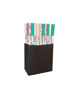 Papel de regalo clairefontaine alianza todo año 57 g rollo ancho 70 cm longitud 2 m