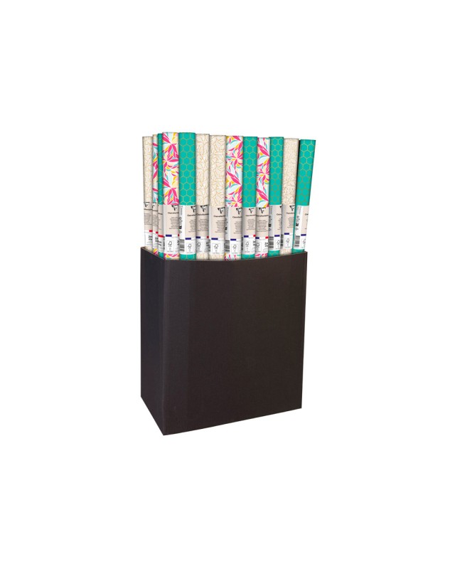 Papel de regalo clairefontaine alianza todo año 57 g rollo ancho 70 cm longitud 2 m