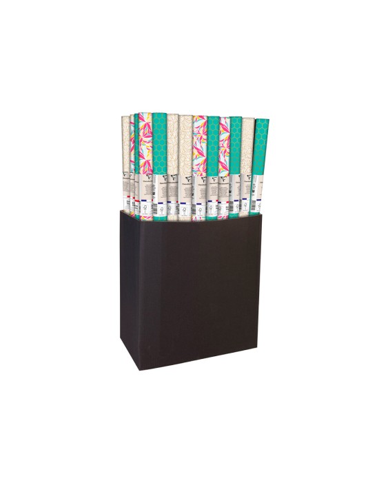 Papel de regalo clairefontaine alianza todo año 57 g rollo ancho 70 cm longitud 2 m