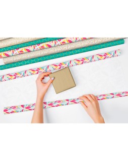 Papel de regalo clairefontaine alianza todo año 57 g rollo ancho 70 cm longitud 2 m