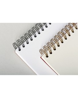 Bloc de dibujo espiral croquis clairefontaine din a5 microperforado 148x210 mm 100 hojas blancas 90 g