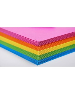Sobre clairefontaine pollen 90x140 mm + tarjeta visita 82x128 mm pack de 40 unidades 5 colores surtidos
