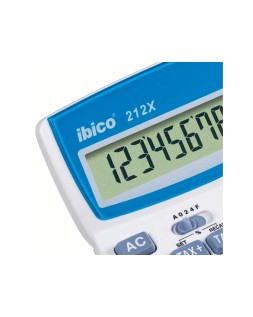 Calculadora ibico 212x sobremesa 12 digitos 190x140x32 mm