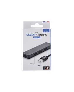 Hub tnb first 4 puertos usb -a 2.0 color negro