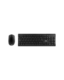Set teclado + raton tnb bridge inalambrico color negro