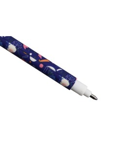 Boligrafo fantasia imaginovo animales tinta azul termosensible borrable punta 1mm tiburon