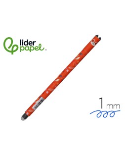Boligrafo fantasia imaginovo animales tinta azul termosensible borrable punta 1mm zorro