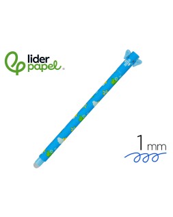 Boligrafo fantasia imaginovo animales tinta azul termosensible borrable punta 1mm elefante