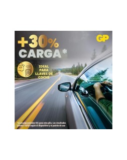 Pila gp alcalina boton litio cr2032 blister de 5 unidades