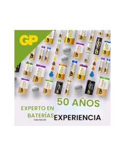 Pila gp alcalina boton litio cr2032 blister de 5 unidades