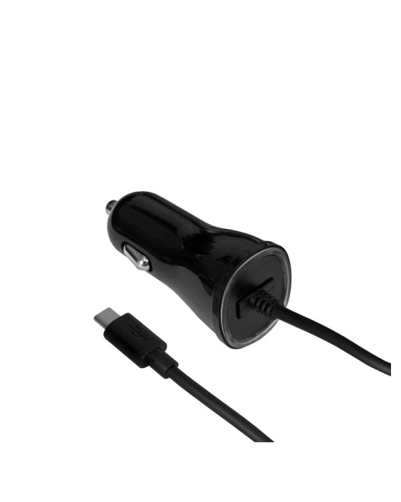 Cargador para coche mediarange con 2 conectores usb conector 1 carga a 2100 ma conector 2 carga a 1000 ma
