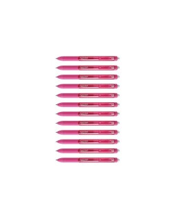 Boligrafo paper mate inkjoy retractil gel pen trazo 0,7 mm rosa