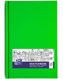 Cuaderno esbozo oxford artbook tapa extradura din a6 96 hojas 100 gr