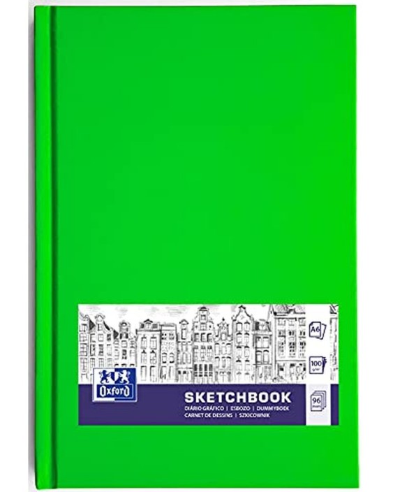 Cuaderno esbozo oxford artbook tapa extradura din a6 96 hojas 100 gr