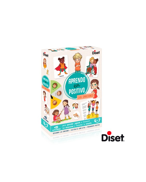 Juego diset aprende en positivo las emociones
