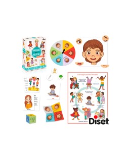 Juego diset aprende en positivo las emociones