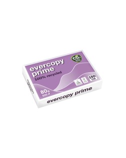 Papel fotocopiadora clairefontaine evercopy prime din a4 80 g paquete de 500 hojas 100% reciclado