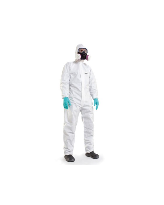 Buzo de trabajo safetop skingard safe categoria 3 color blanco talla xl