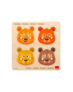 Puzle goula emociones 8 piezas