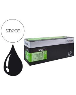 Toner lexmark laser 52d2x0e...