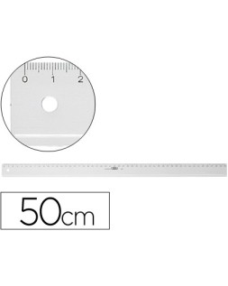 Regla m+r 50 cm plastico...
