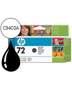 Ink-jet hp 72 negro mate...
