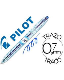 Boligrafo pilot gel b2p azul